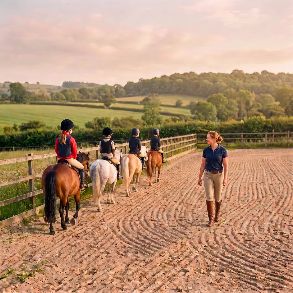 Cours de poney à Champagnac-la-Prune, Corrèze